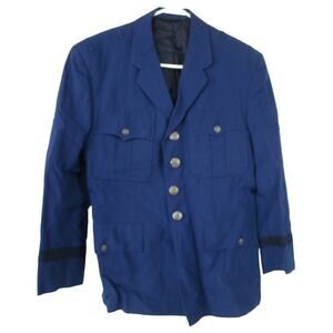 Vintage U.S. Air Force Service Dress Blue Jacket June 30th, 1966 Dated